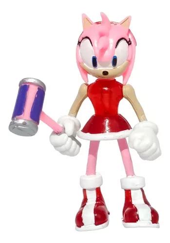 figura juguete gata rosa sonic amy rose envío gratis