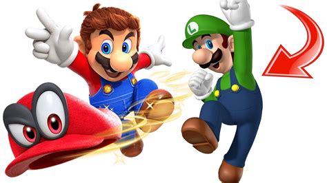 Super Mario Odyssey Luigi Multiplayer Leaked Alpha Youtube