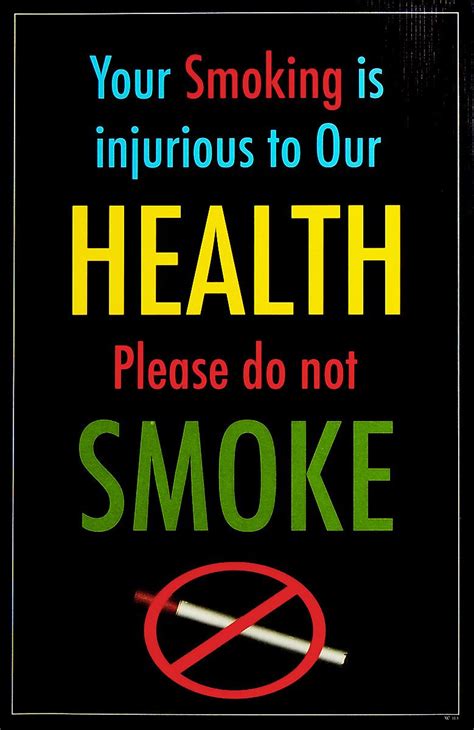 Laden sie do not smoke. Do Not Smoke Poster