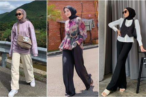 Tips Padu Padan Hijab Dan Celana Kulot Bikin Style Kamu Standout