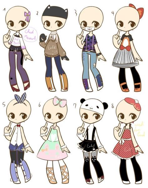 Art Outfits Anime Outfits Casual Outfits Fashion Outfits Chibi