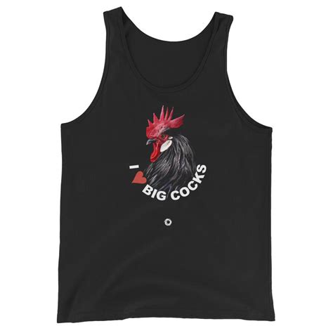 I Love Big Cocks Chicken Tank Top Farmer Clothing Chicken Etsy