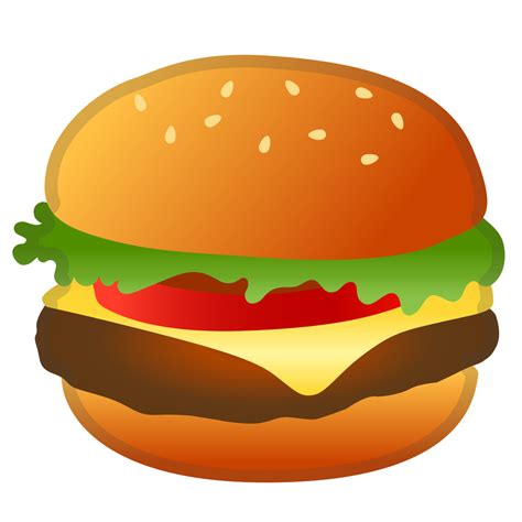 Junk Food Hamburger Transparent Png All