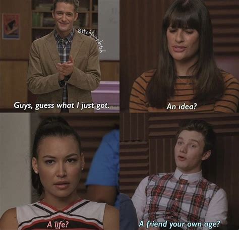 𝒢𝓁𝑒𝑒 𝓂𝑒𝓂𝑒𝓈 Glee Memes Glee Cast Glee Funny