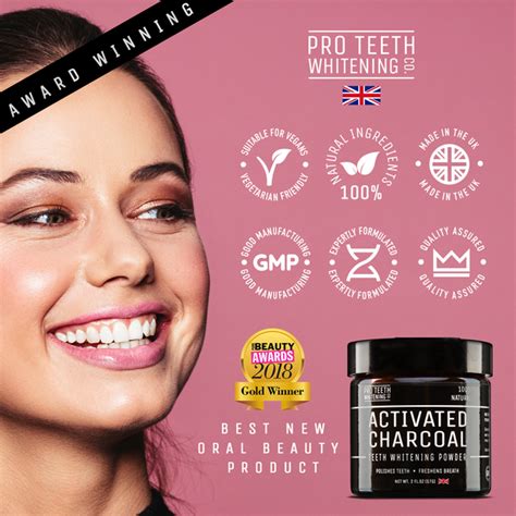 Activated Charcoal Natural Teeth Whitening Powder Pro Teeth Whitening Co