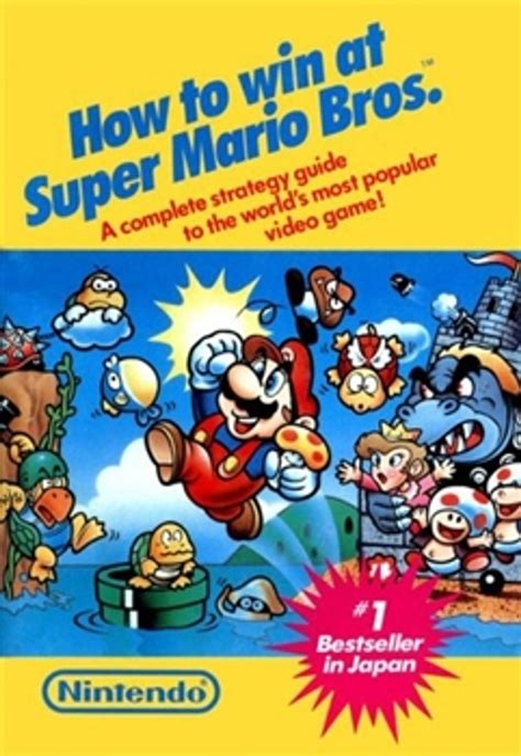 How To Win At Super Mario Bros Nes Guide For Sale Dkoldies
