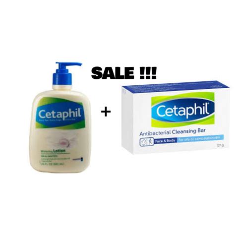 Triclosan 0.3g in 100g labeler: Cetaphil Whitening Lotion 591ml + Cetaphil Soap Bar 127g ...