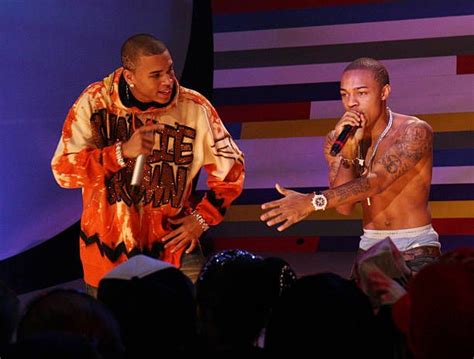 chris brown and bow wow visit bet s 106 and park december 18 2006