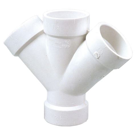Reviews For Nibco 1 12 In Pvc Dwv 45 Degree All Hub Double Wye Fitting Pg 3 The Home Depot