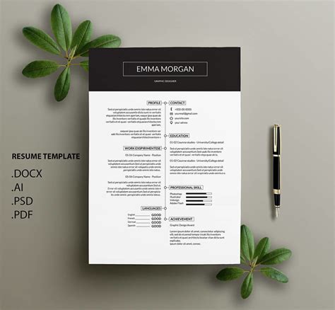 Make sure the cv layout is professional, well formatted and designed, which will allow you to use all the. 15+ Clean Minimalist Resume Templates (Sleek Design)