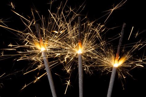 Firework Sparklers Stock Photo Image Of July Person 43694872