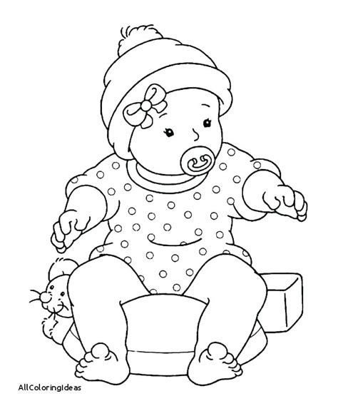 According to the warrens, a student nurse was given the doll in 1970. Baby Doll Coloring Page at GetColorings.com | Free ...
