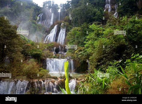 Namtok Thi Lo Su Waterfall Largest Highest Waterfalls At Thailand In
