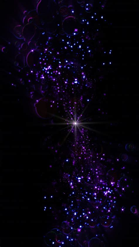 Light Purple Sparkle Background