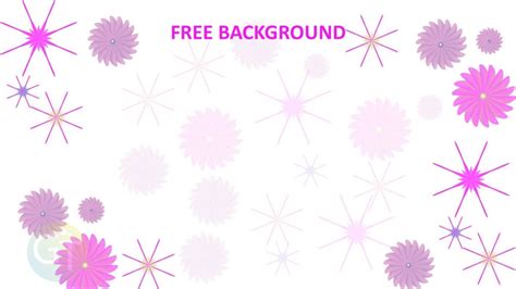 Background Powerpoint Elegant Pink Flower Free Powerpoint Templates