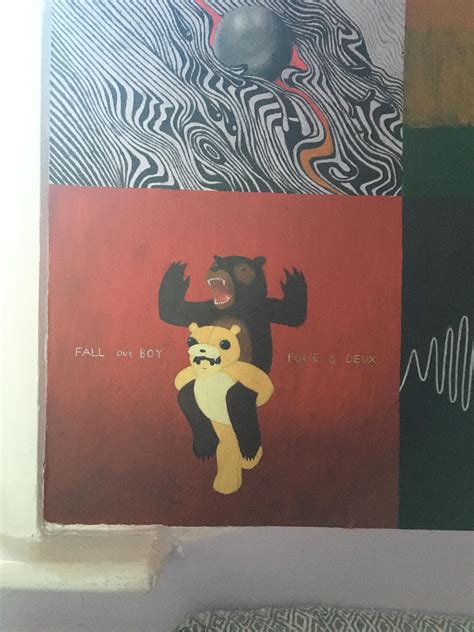 Folie A Deux Album Cover That I Painted On My Wall Might Inspire