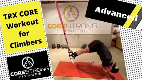 Advanced Trx Core Workout For Climbers Youtube