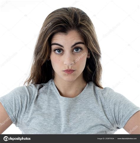 Annoyed Irritated Young Woman Angry Face Looking Furious Mad Feeling