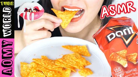 Asmr Doritos Nacho Cheese Extreme Crunch Eating Sounds Kylie Lip Kits Aomyworldtube Youtube