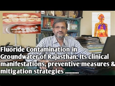 Fluoride Contamination In Groundwater Of Rajasthan Raaz K Maheshwari Sbrm Govt Pg College