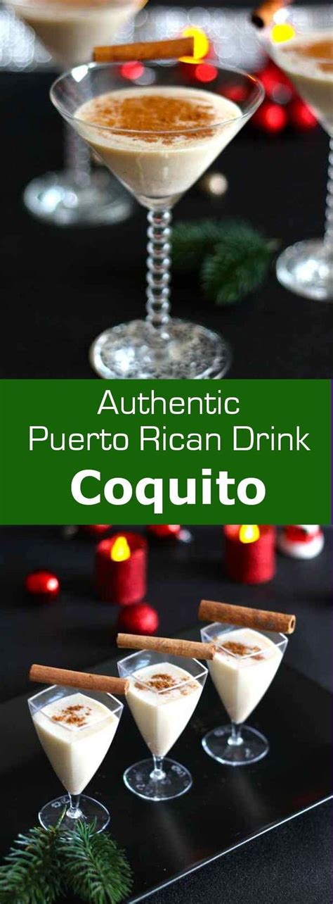 Bourbon, 1/2 lb white raisins. Coquito is the traditional Puerto Rican Christmas drink ...