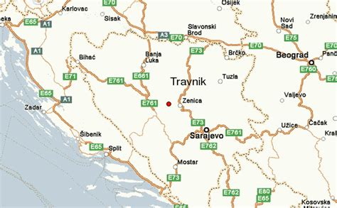Mapa karta bosne i hercegovine bih (geografijabih.com). Srebrenica Bosnia Map