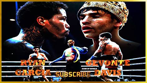 Gervonta Davis Vs Ryan Garcia Fight Promo Video 4k Boxing Youtube