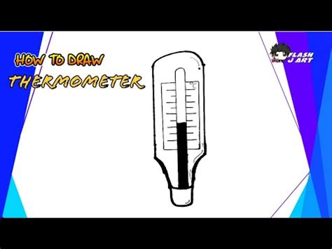 A rain gauge measures the amount of rain that has fallen over a specific time period. how to draw thermometer 720p - YouTube