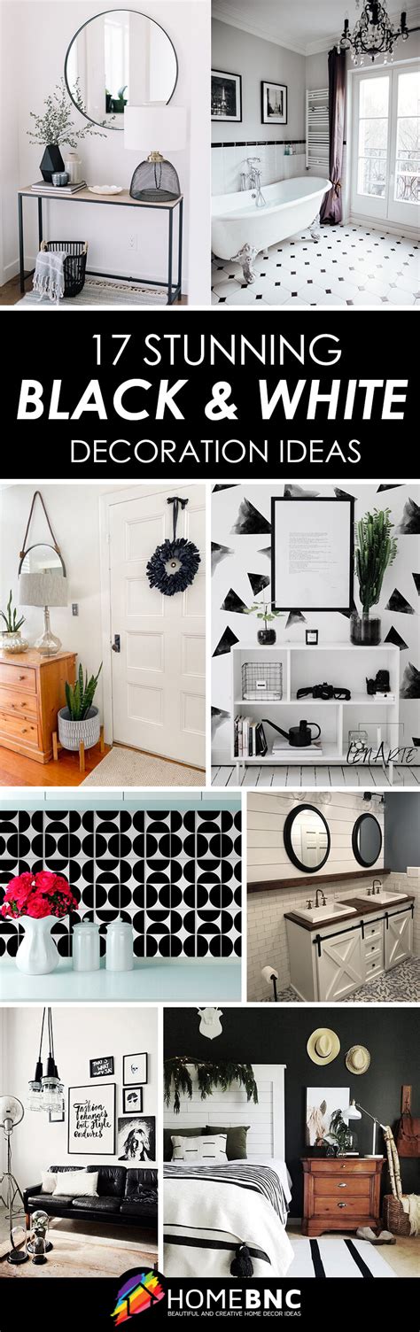 Best Black And White Home Decor Ideas And Designs — Homebnc