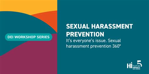 sexual harassment prevention humanimpact5 safe spaces
