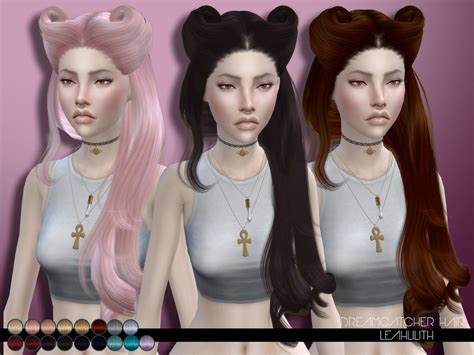 The Sims Resource Leahlillith Dreamcatcher Hair