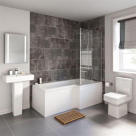 One of the favourite rooms of the home, the bathroom is our safe haven, a place which we complete many tasks. Cheeky Bathrooms - Modern Bliss L Shaped Shower Bathroom Suite