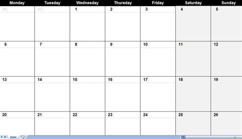 Blank Activity Calendar Template Images Printable Vrogue Co