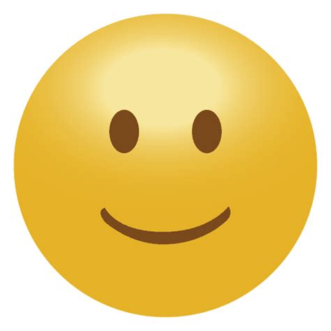 3d Smile Emoticon Emoji Transparent Png Svg Vector File Images