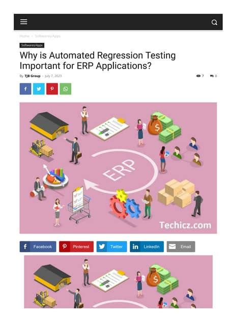 Why Is Automated Regression Testing Important For Erp Applicationspdf