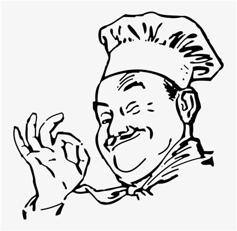 Cartoon chef free stock images. Picture Of Cartoon Chef Outline : Chef Clipart Outline Picture 346662 Chef Clipart Outline : You ...