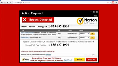 The Return Of The Norton Scanner Scam Nipissing Cybersecurity