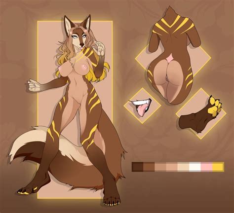 Rule 34 Anthro Brown Body Brown Fur Canid Canine Canis Female Fur