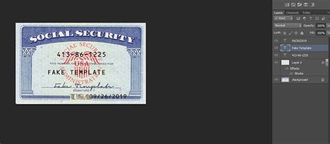 This number is required in order to open a bank account, obtain a credit card, get a driver's license, buy a car, get domestic health insurance (as opposed to. USA Social Security Card Template Psd - SSN usa template