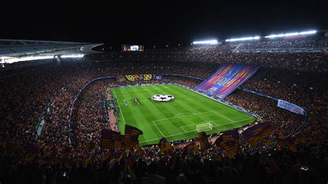 Camp Nou Barcelona Psg Champions League