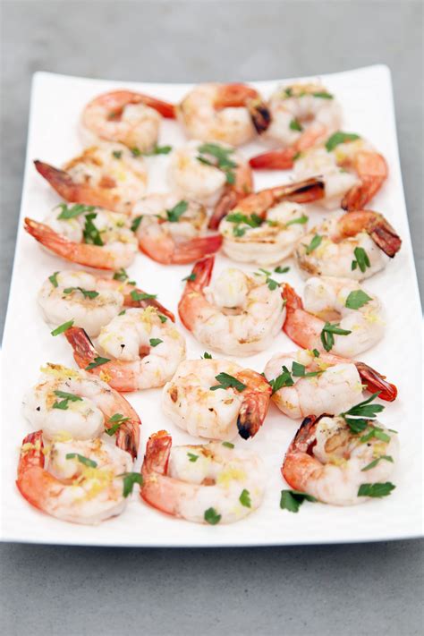 Easy Grilled Shrimp With Lemon Recipe Popsugar Food