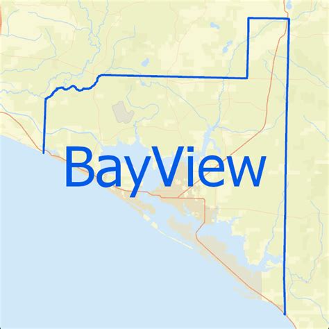 Map Gallery Bay County Fl