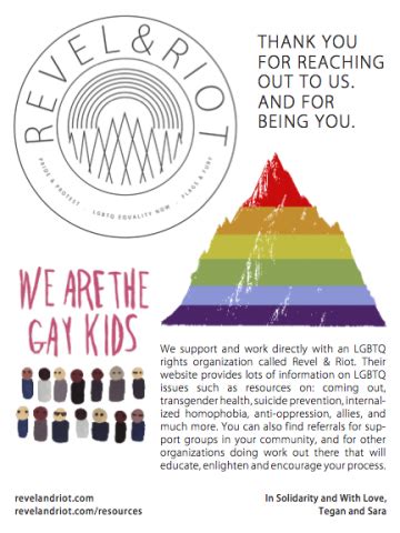 LGBTQ Resource Document Tegan And Sara