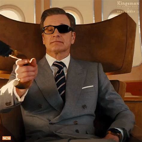Colin Firth As Harry Hart In Kingsman The Golden Circle Mann Witzig