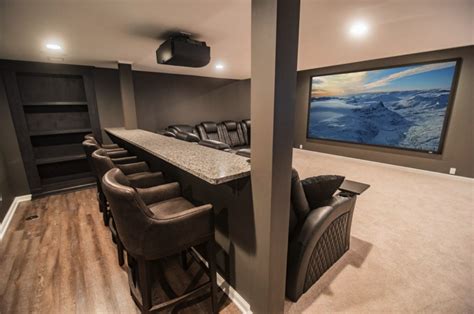 Design Inspo Seating Ideas For Your Basement Home Theater
