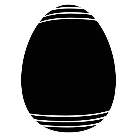 Easter Egg Silhouette Stock Vector Affiliate Egg Easter