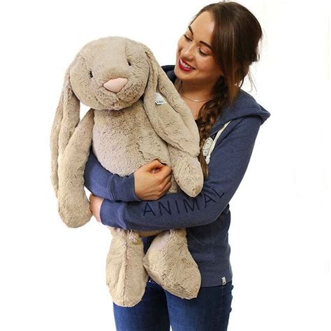 Jellycat Bashful Beige Bunny Soft Plush Toy Really Big 1230cm