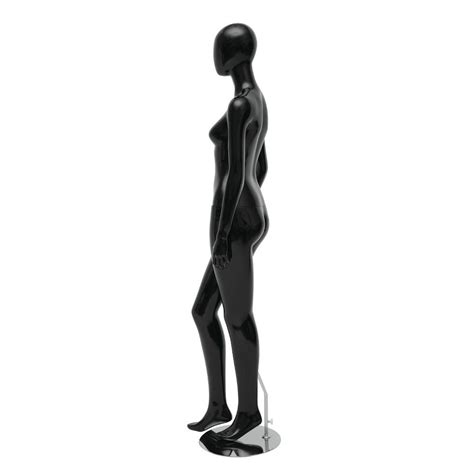 Arms At Side Black Female Mannequin