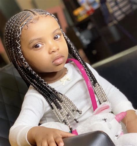 The several cute braids and the black and white band make the long hairstyle impressive and luscious. Everything You Need To Know About 280 Cornrow Braid Is Here - Braids Hairstyles for Black Kids