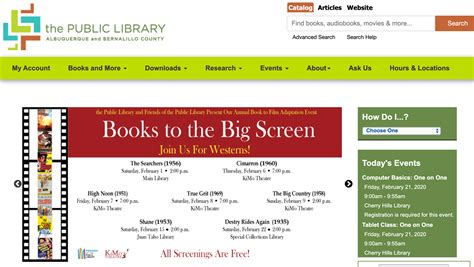 Public Library Examples Power Your Library Website With Libguides Cms